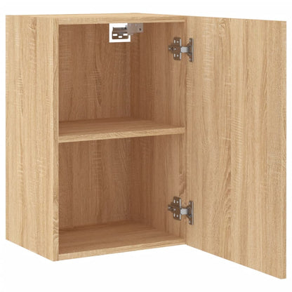 Tv-wandmeubel 40,5x30x60 cm bewerkt hout sonoma eikenkleurig