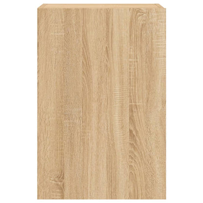 Tv-wandmeubel 40,5x30x60 cm bewerkt hout sonoma eikenkleurig