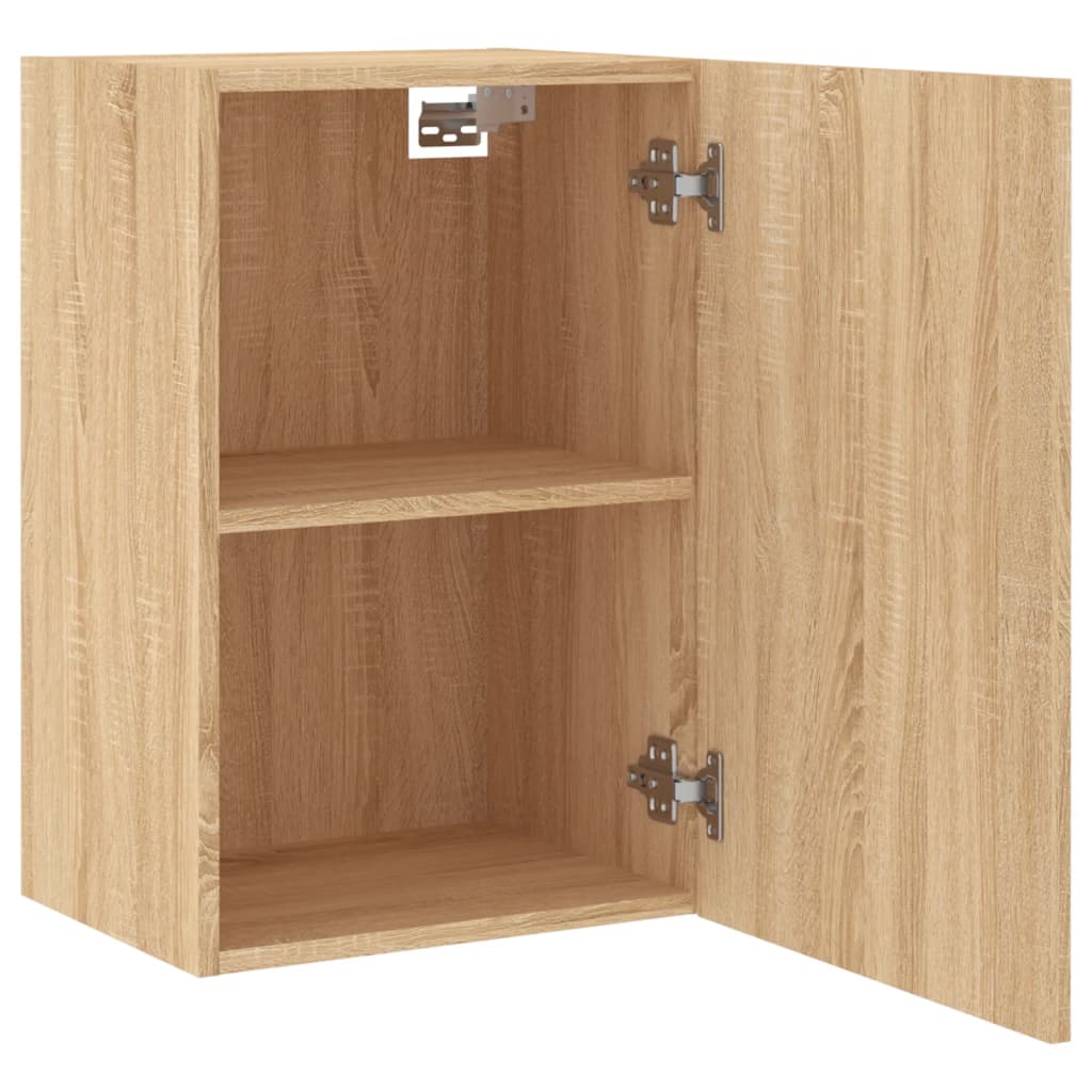 Tv-wandmeubels 2 st 40,5x30x60 cm hout sonoma eikenkleurig