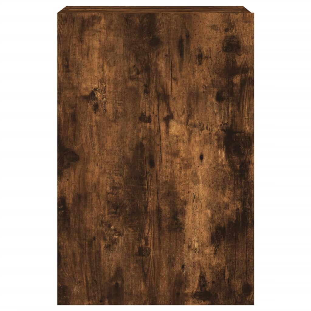 Tv-wandmeubel 40,5x30x60 cm bewerkt hout gerookt eikenkleurig