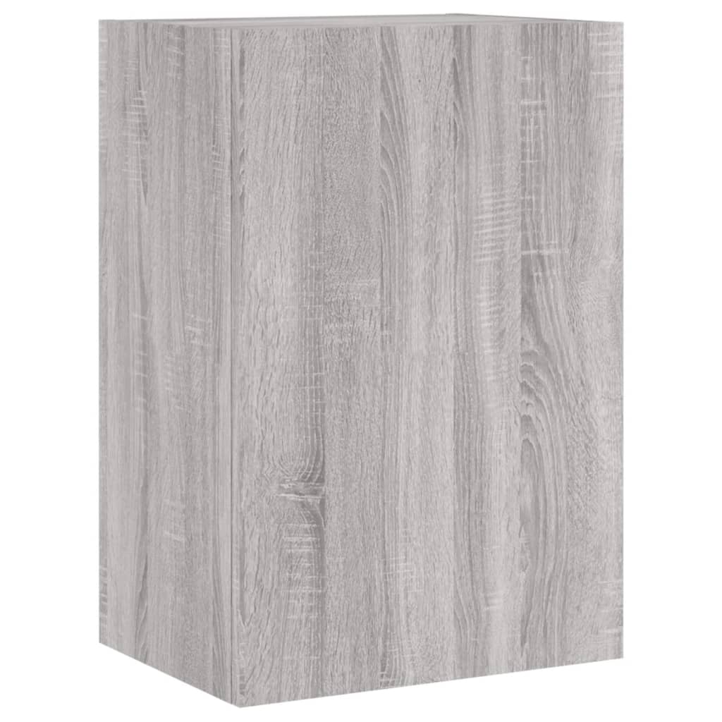 Tv-wandmeubels 2 st 40,5x30x60 cm hout grijs sonoma