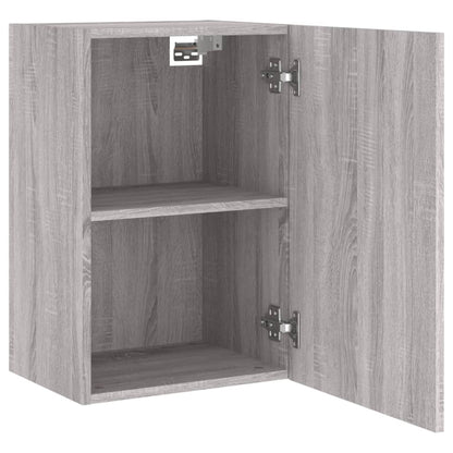 Tv-wandmeubels 2 st 40,5x30x60 cm hout grijs sonoma