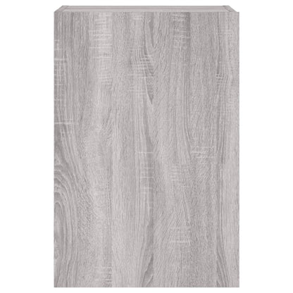 Tv-wandmeubels 2 st 40,5x30x60 cm hout grijs sonoma