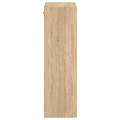 Tv-wandmeubel 40,5x30x102 cm bewerkt hout sonoma eikenkleurig