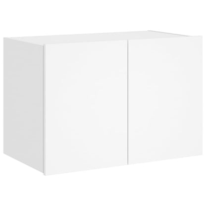 Tv-wandmeubel met LED-verlichting 60x35x41 cm wit