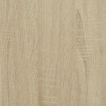 Wastafelkast 80x33x60 cm bewerkt hout sonoma eikenkleurig