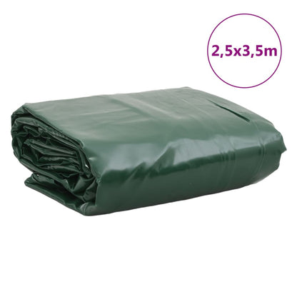 Dekzeil 650 g/m² 2,5x3,5 m groen