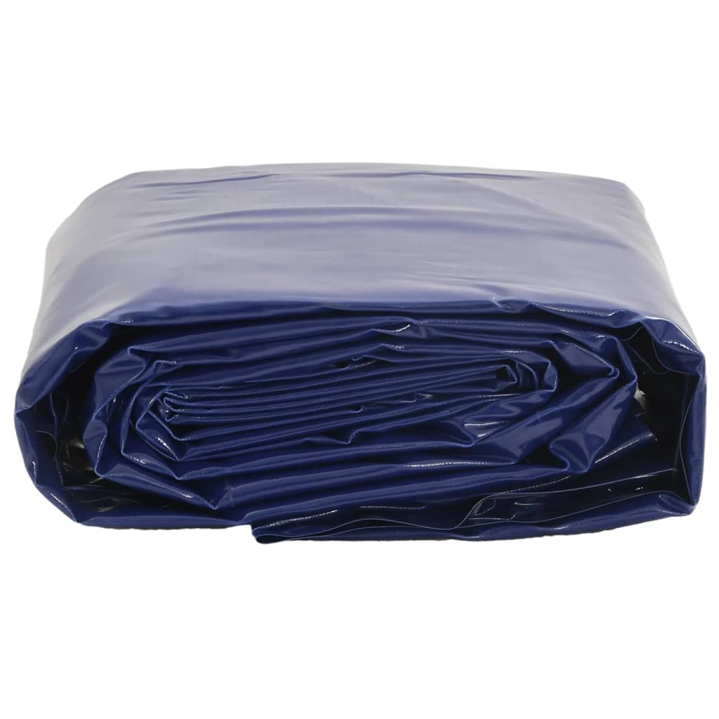 Dekzeil 650 g/m² 2x3 m blauw