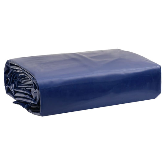 Dekzeil 650 g/m² 3x4 m blauw