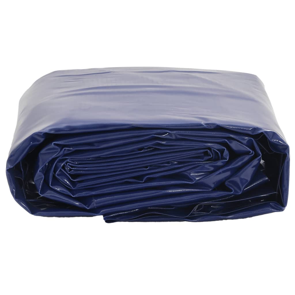 Dekzeil 650 g/m² 1x2,5 m blauw