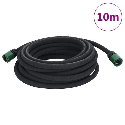 Druppelslang 0,6'' 10 m rubber zwart