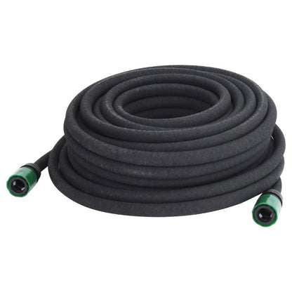 Druppelslang 0,6'' 25 m rubber zwart