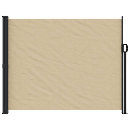 Windscherm intrekbaar 170x300 cm beige