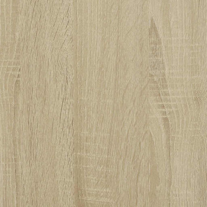 Badkamerkast 65x33x60 cm bewerkt hout sonoma eikenkleurig