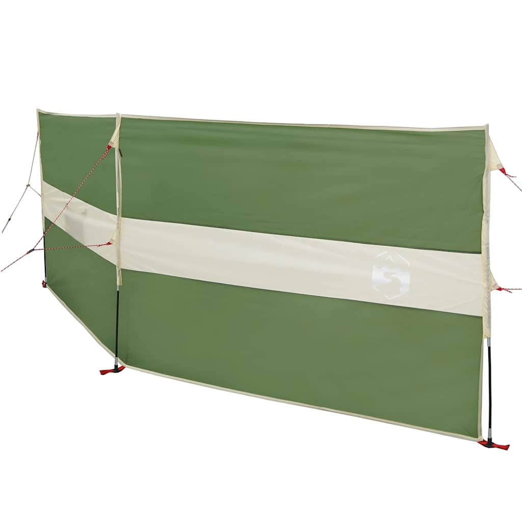 Windscherm camping waterdicht 344x120 cm groen