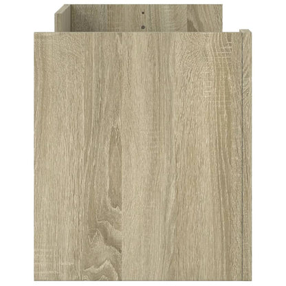 Tv-meubel 100x35x40 cm bewerkt hout sonoma eikenkleurig