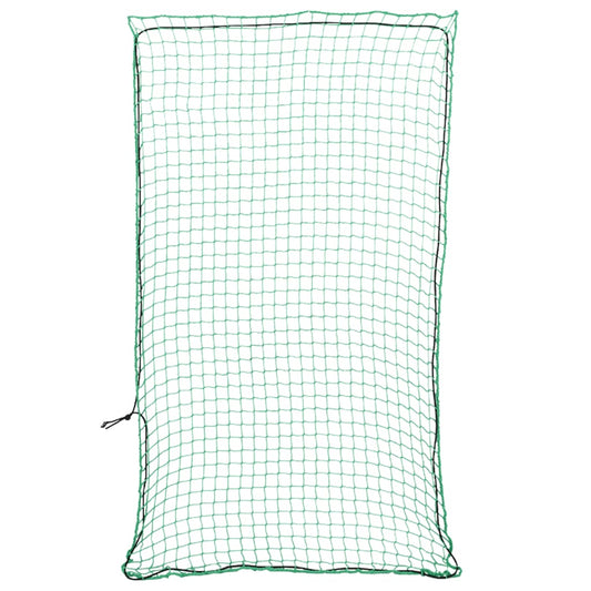 Aanhangwagennet elastisch touw 2,1x1,25 m polypropeen groen