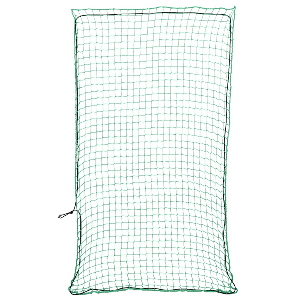 Aanhangwagennet elastisch touw 2,7x1,5 m polypropeen groen