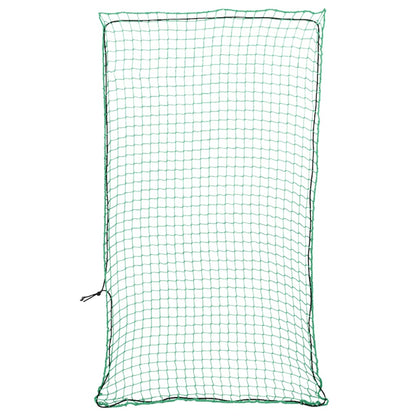 Aanhangwagennet elastisch touw 2,7x1,5 m polypropeen groen