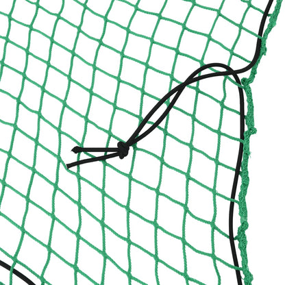 Aanhangwagennet elastisch touw 3x1,65 m polypropeen groen