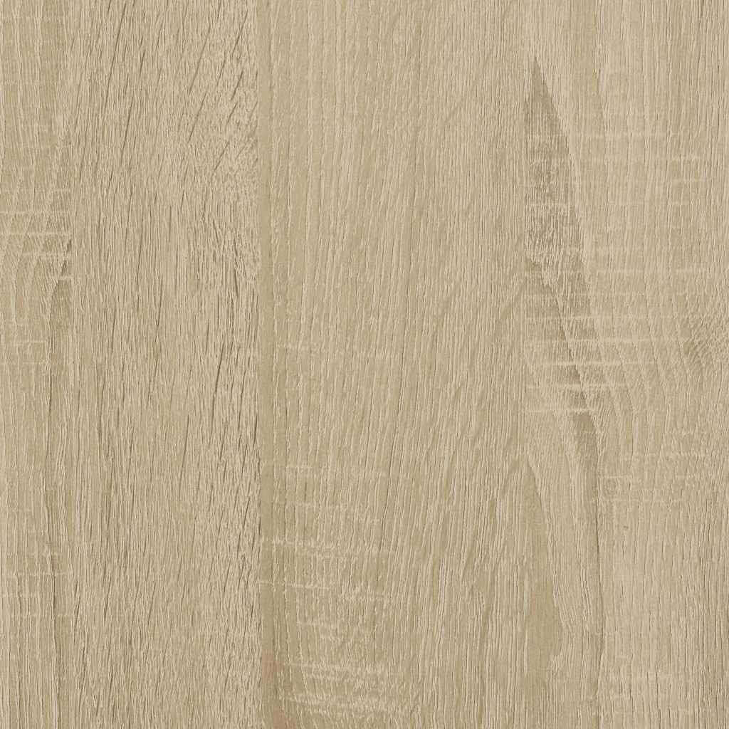 Wastafelkast 90x33x60 cm bewerkt hout sonoma eikenkleurig