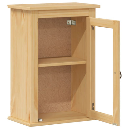 Badkamerwandkast Corona 45x27x64,5 cm massief grenenhout