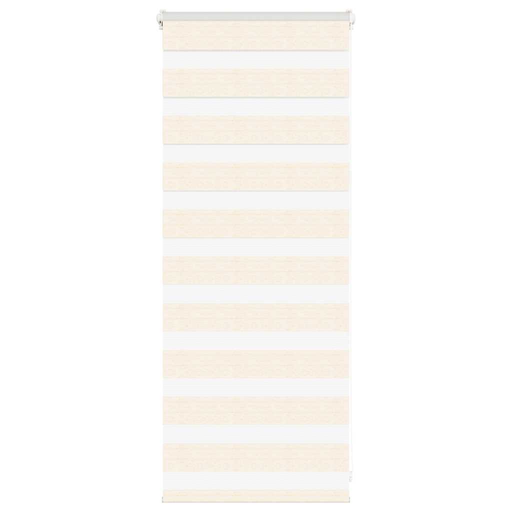 Zebra rolgordijn 55x100 cm stofbreedte 50,9 cm marmerbeige