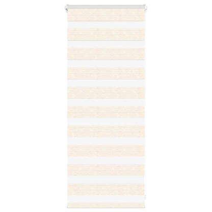 Zebra rolgordijn 55x100 cm stofbreedte 50,9 cm marmerbeige