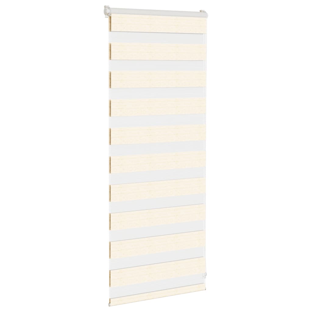 Zebra rolgordijn 55x100 cm stofbreedte 50,9 cm marmerbeige