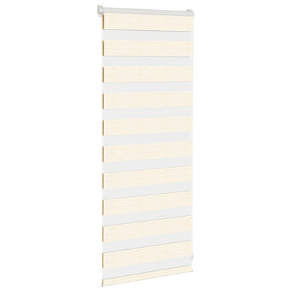 Zebra rolgordijn 55x100 cm stofbreedte 50,9 cm marmerbeige