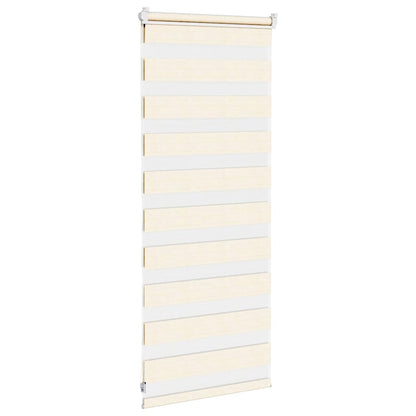 Zebra rolgordijn 60x100 cm stofbreedte marmerbeige 55,9 cm