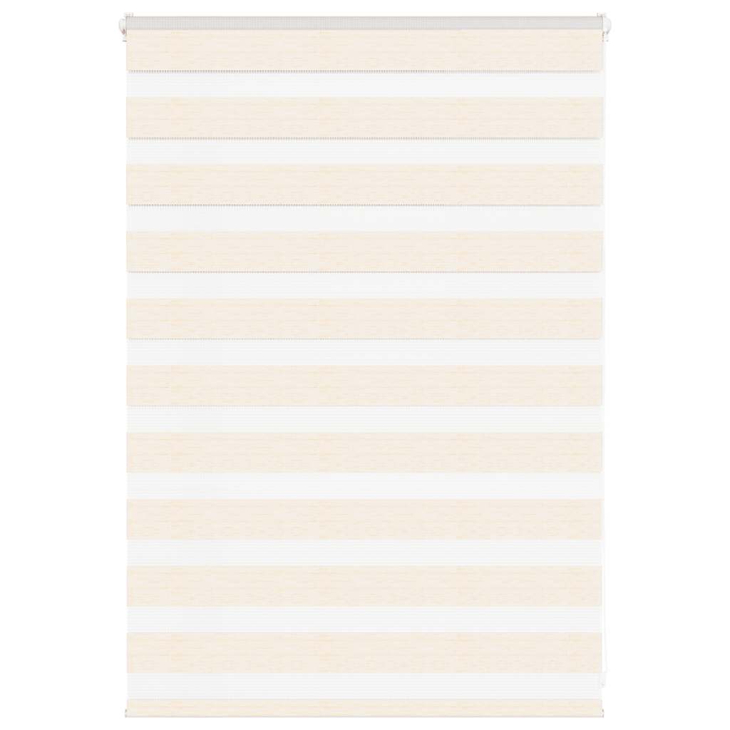 Zebra rolgordijn 105x100 cm stofbreedte 100,9 cm marmerbeige