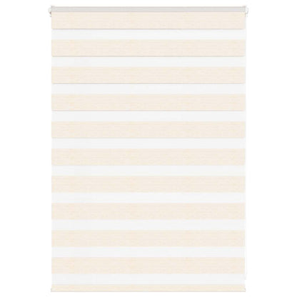 Zebra rolgordijn 105x100 cm stofbreedte 100,9 cm marmerbeige