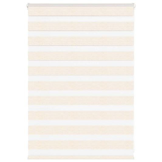 Zebra rolgordijn 105x100 cm stofbreedte 100,9 cm marmerbeige