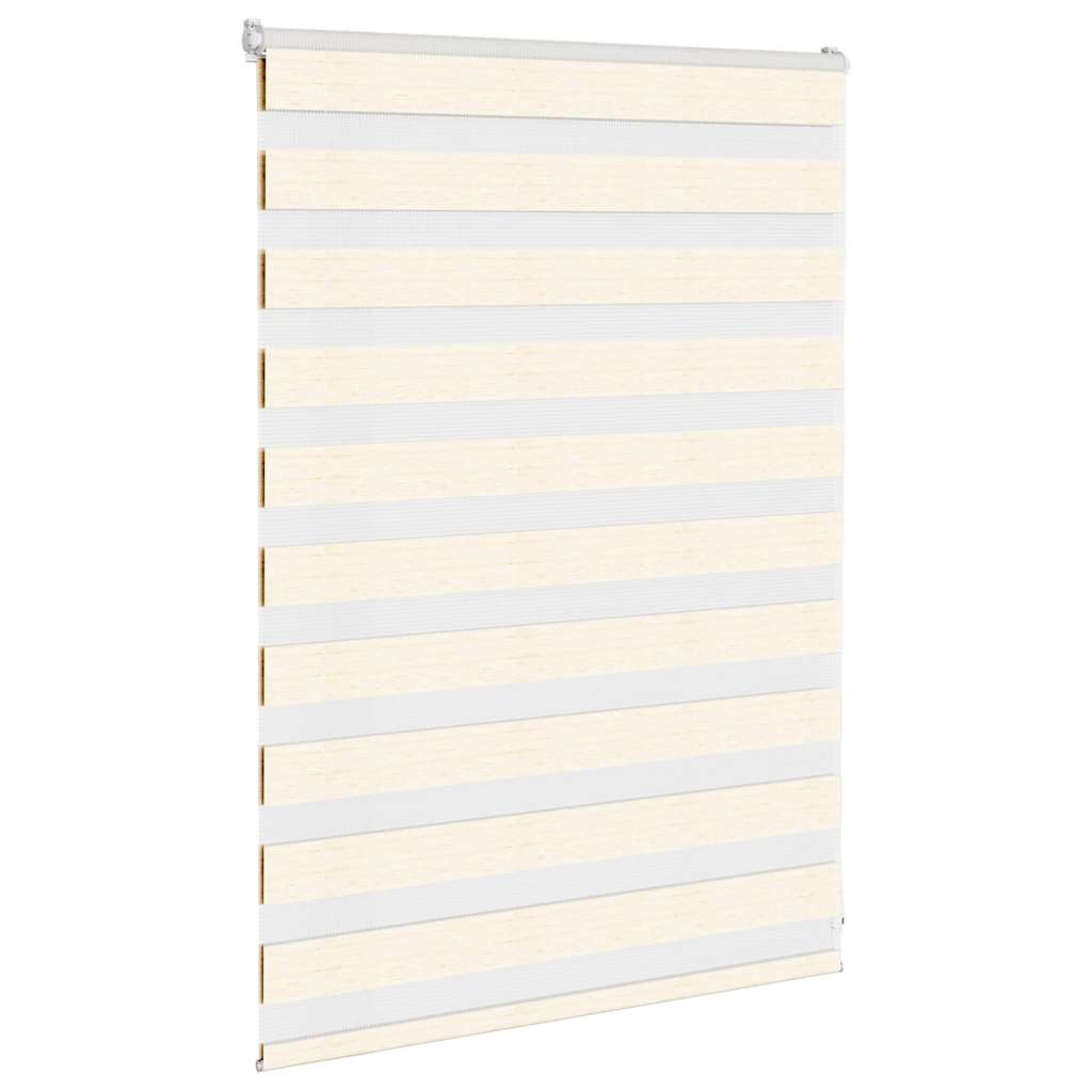 Zebra rolgordijn 105x100 cm stofbreedte 100,9 cm marmerbeige