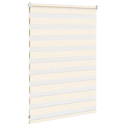 Zebra rolgordijn 105x100 cm stofbreedte 100,9 cm marmerbeige