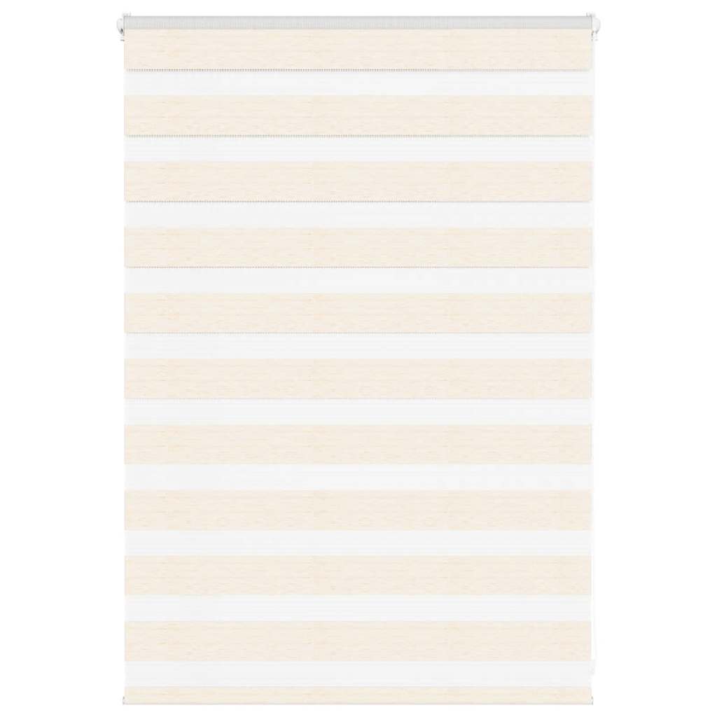 Zebra rolgordijn 110x100 cm stofbreedte 105,9 cm marmerbeige