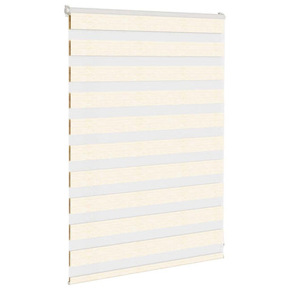 Zebra rolgordijn 110x100 cm stofbreedte 105,9 cm marmerbeige