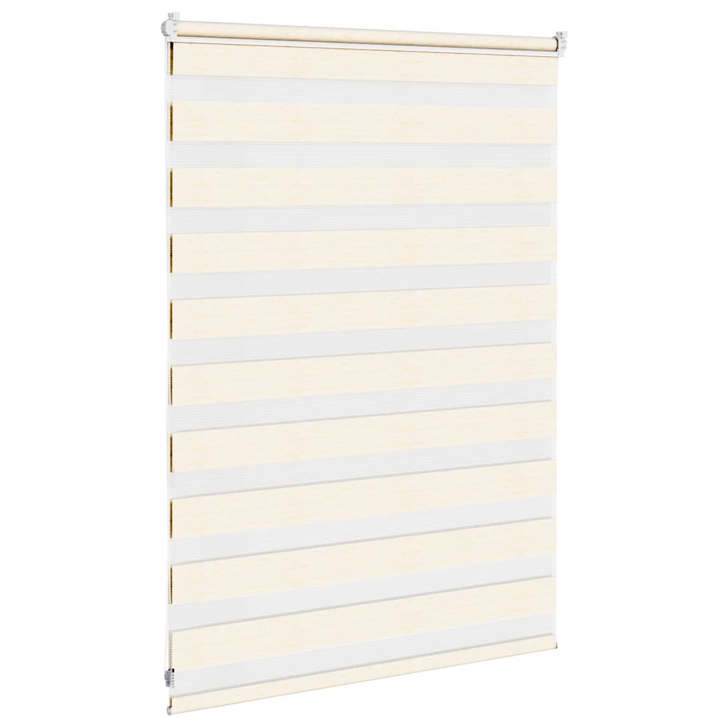 Zebra rolgordijn 110x100 cm stofbreedte 105,9 cm marmerbeige