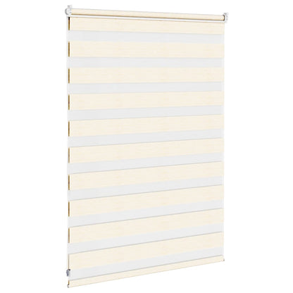 Zebra rolgordijn 110x100 cm stofbreedte 105,9 cm marmerbeige