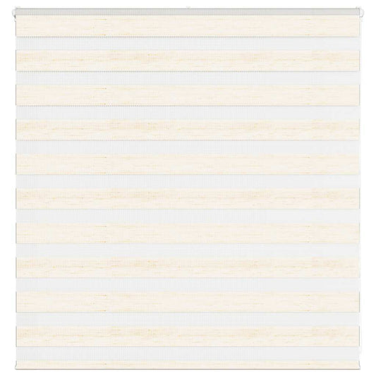 Zebra rolgordijn 140x100 cm stofbreedte 135,9 cm marmerbeige