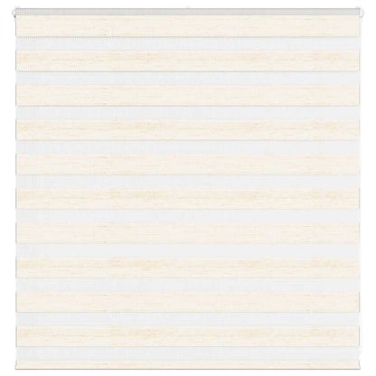 Zebra rolgordijn 145x100 cm stofbreedte 140,9 cm marmerbeige