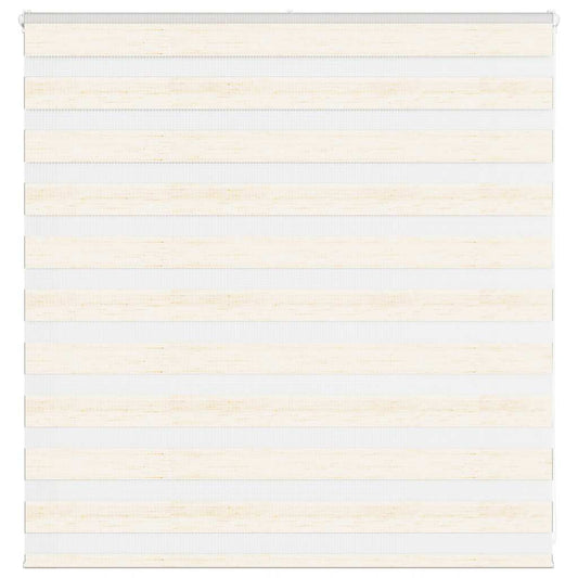 Zebra rolgordijn 150x100 cm stofbreedte 145,9 cm marmerbeige