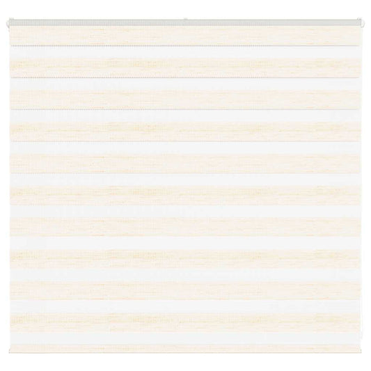 Zebra rolgordijn 155x100 cm stofbreedte 150,9 cm marmerbeige