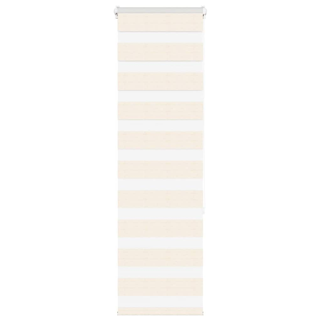 Zebra Blind 40x150 cm stofbreedte 35,9 cm polyester marmerbeige