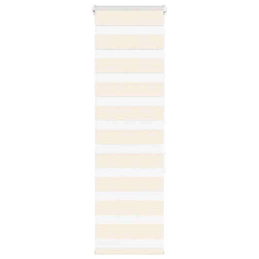 Zebra Blind 40x150 cm stofbreedte 35,9 cm polyester marmerbeige