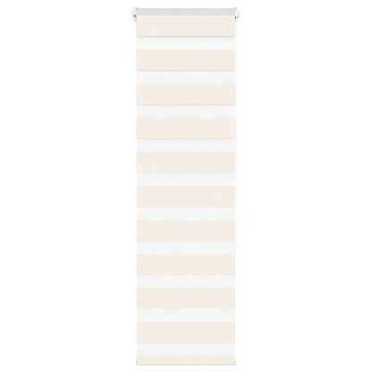 Zebra Blind 45x150 cm stofbreedte 40,9 cm polyester marmerbeige