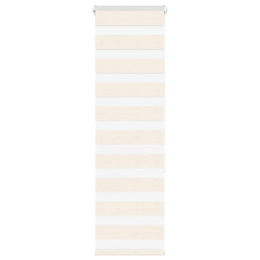 Zebra Blind 45x150 cm stofbreedte 40,9 cm polyester marmerbeige