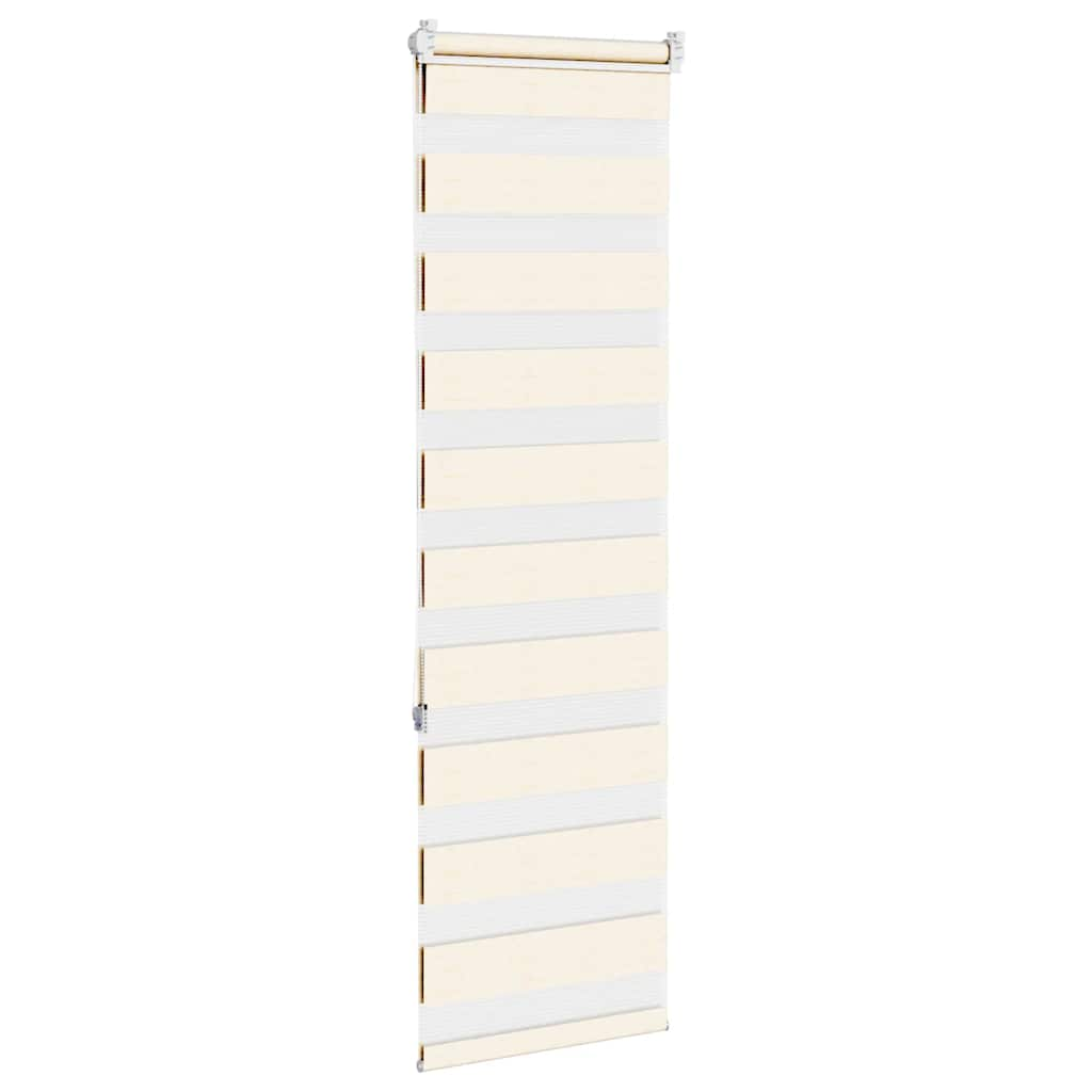 Zebra Blind 45x150 cm stofbreedte 40,9 cm polyester marmerbeige