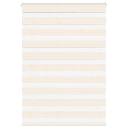 Zebra Blind 105x150cm stofbreedte 100,9cm polyester marmerbeige